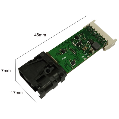 Sensor de tiempo de vuelo de largo alcance de 12 metros a 100 Hz