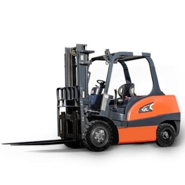 Mini four electric forklift truck stacker