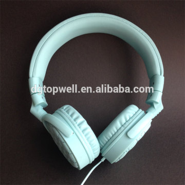 Excellent quality stereo leather headphone