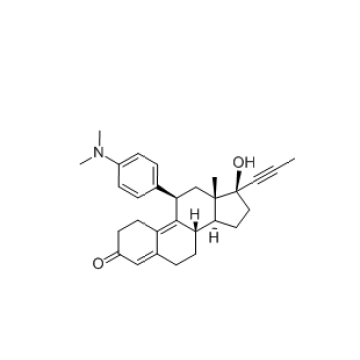 CAS 84371-65-3, Pureté de la santé Poudre jaune clair Mifeprex Mifepristone 98,5% 84371-65-3