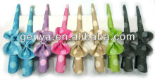 Light color Bow long hair clip