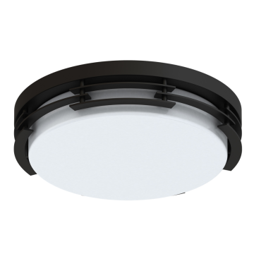 Black Metal Decrative Flush Mount LED Ceiling Lighting