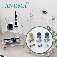 Stainless Steel Double Head Advertising Screw Acrylic screw