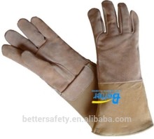 Comfort TIG Welding Leather Pigskin Leather Work Glove Direct Buy China