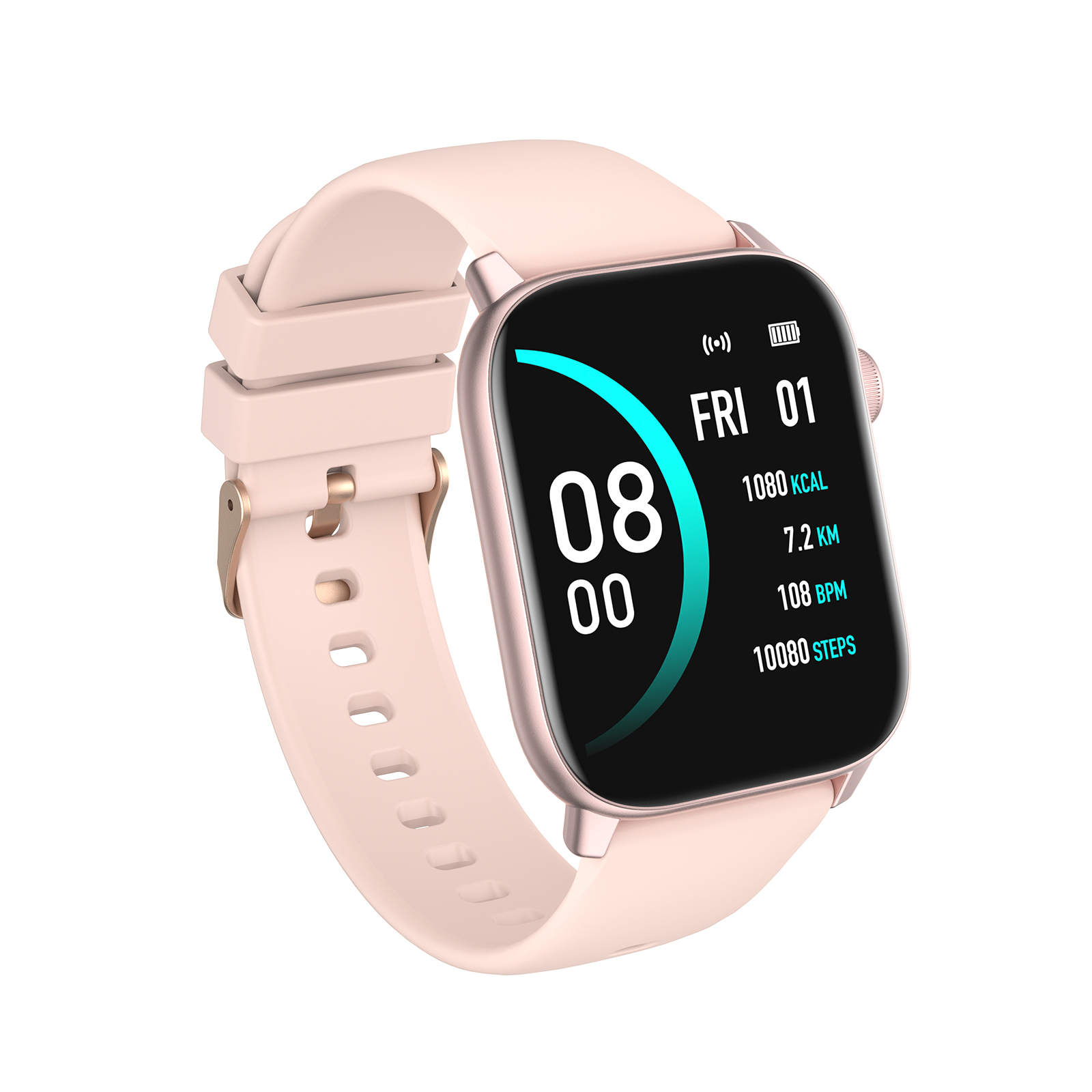 KW76 Polymer Battery Smartwatch Unisex Waterproof Fitness New Android Smart Watch Phone