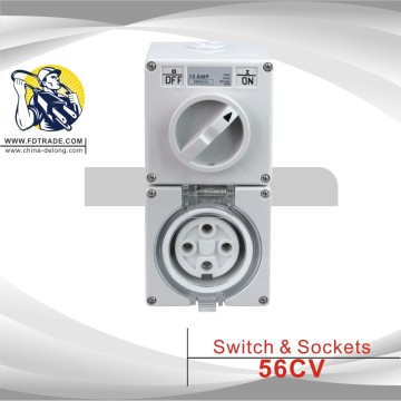Combination Switched Sockets