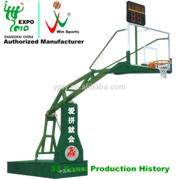 Electro-hydraulic Basketball Stand Indoor Basketball Competition stand