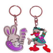 Tourist Souvenir Keychain Cheap 3d pvc Rubber Keychain