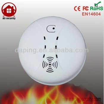 Ionisation smoke detector for home alarm system