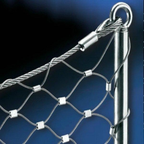 Soft to Touch High Strength Stainless Steel Ferruled Rope Mesh