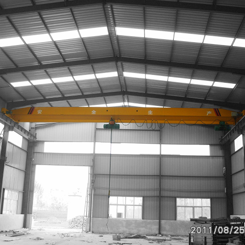 15 ton lifting capacity single girder overhead crane