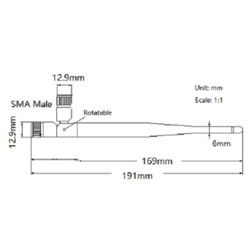 Zewnętrzna antena omni 18DBi 4G