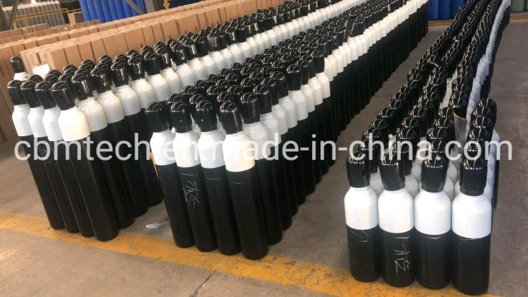 Cbmtech Steel Cylinders with Valves and Handles