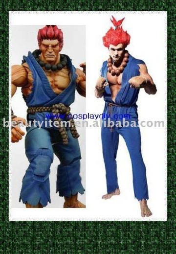 Street Fighter Akuma Adult Cosplay Costume