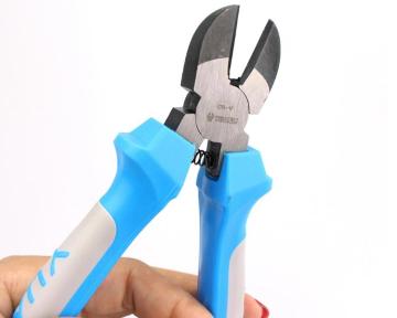 Two Side Polish Heavy duty PVC handle plier
