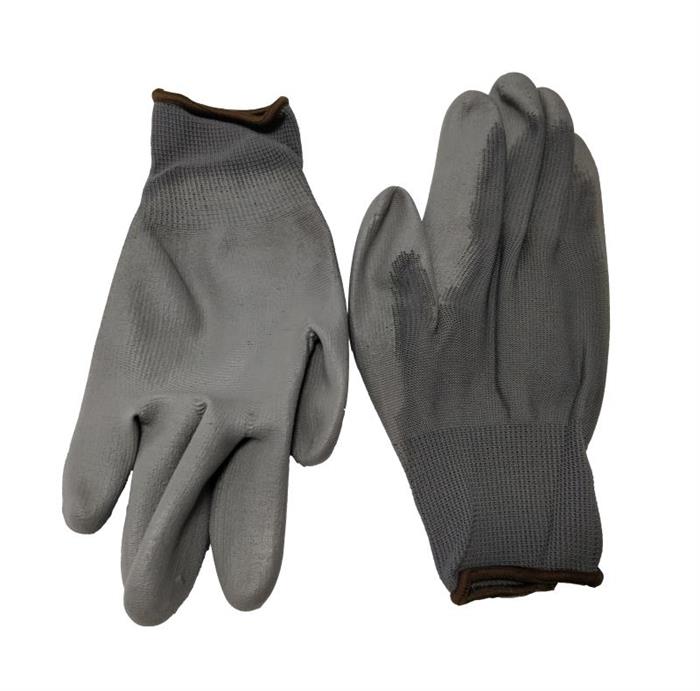 XS/S/M/L/XL/XXL Size Polyester Liner PU Coated Cleanroom Antistatic ESD Work Gloves