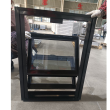 ANHUI WEIKA Black UPVC Double Hung Tilt and Turn Windows for American Buildings