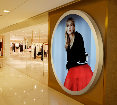 Wall Mounted led display panel