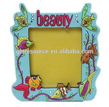 Hot promotional magnetic picture frame PVC insert photo frame magnetic photo frame