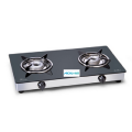 2 Alloy Burners Glass Gas Stove