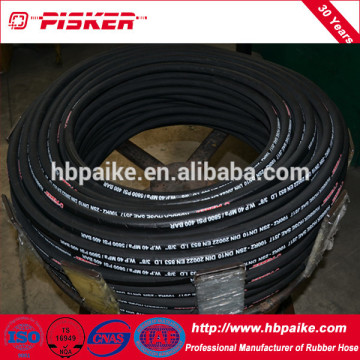 wire braided hydraulic hose