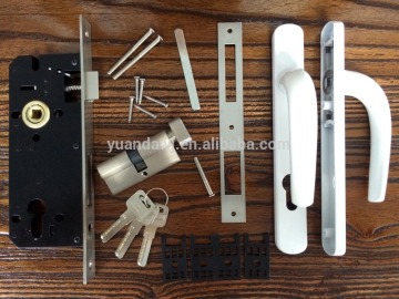 Sliding door lock door handle lock