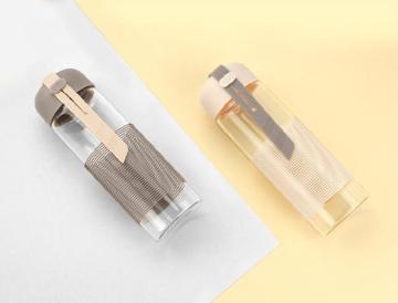 Creative Water Bottle With 3D Plastic Wire