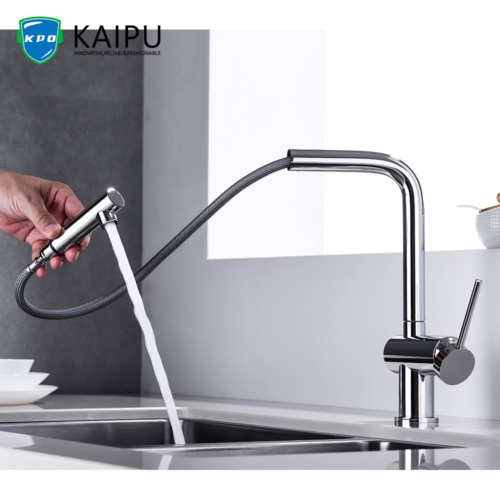 Pull Out Kitchen Sink Faucet 4 Jpg