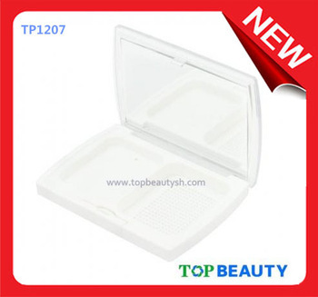 TP1207- Cosmetic Compact Transparent Powder Cases