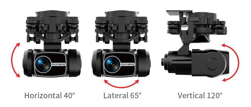 L800 PRO2 360 Laser Obstacle Avoidance Three Axis Gimbal Brushless GPS HD Aerial Photography Folding Quadcopter