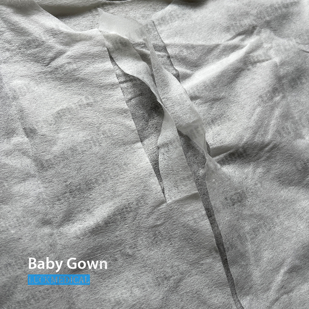 Robe de bébé médical jetable nouveau-né