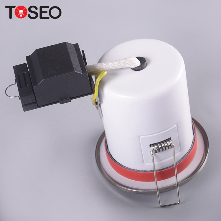 Modern ceiling ip65 firerated led cob down light gu10 BBC standard fire rated lighting fixtures