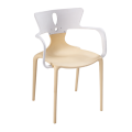 Chaise de loisirs en plastique double couleur