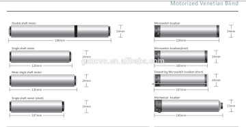 Silent Venetian blind motor