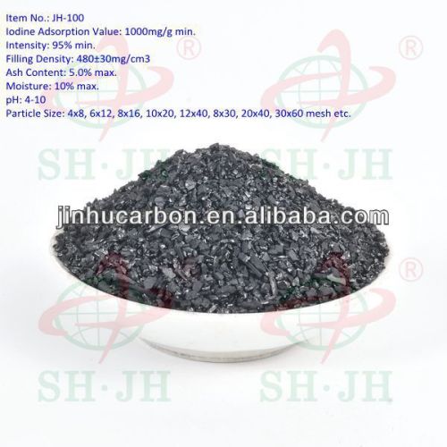8x30 mesh size activated carbon