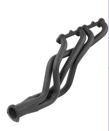 Black Coated Long Tube Exhaust Header