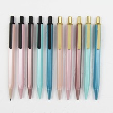High Quality Metal Hexagonal Pen - Promotional Click Action Pen