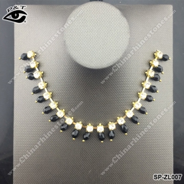 New Design Rhinestone beaded trim acrylic rhinestone chains