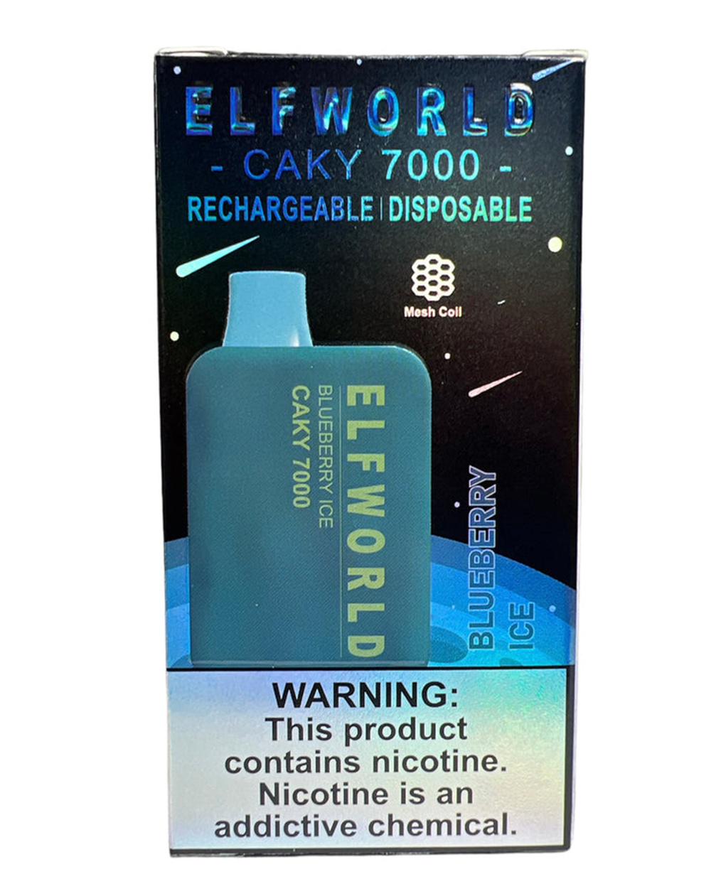 Einwegschoten Elf World Caky 7000 Vape