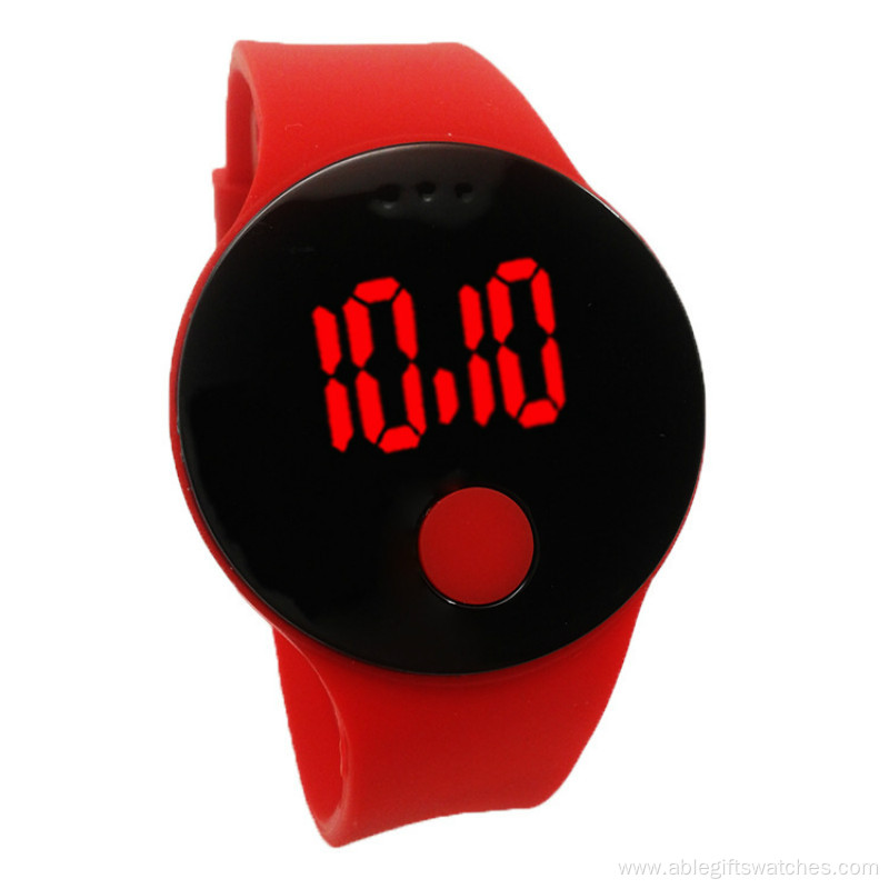 Wholesale Kids Rubber Bracelet Digital Wrist Watch