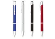 Retractable pen with novel flashlight at the tip