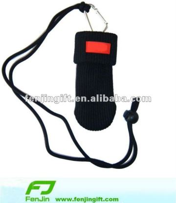 mobile knitted sock for mobile phone