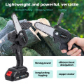 4inch Removable Mini Pruning Electric Chainsaw Woodworking