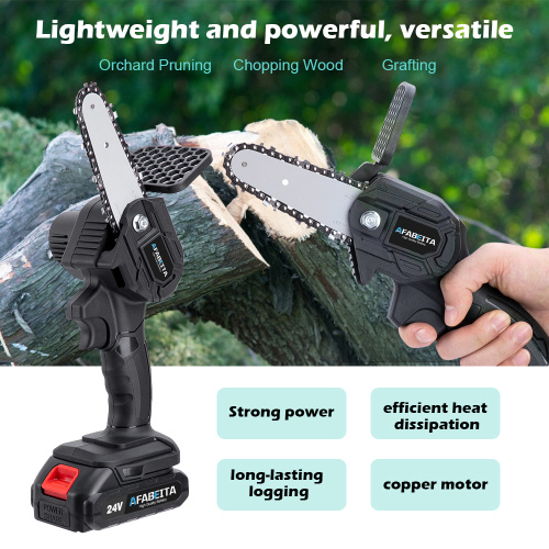 4inch mini chainsaw Removable Mini Pruning electric Chainsaw