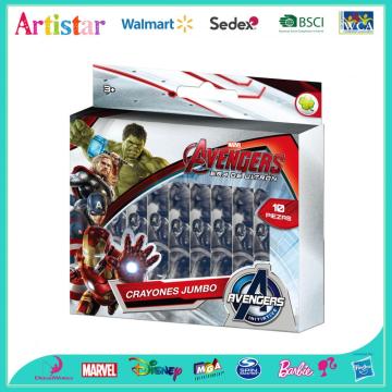 MARVEL AVENGERS 10 Jumbo crayons