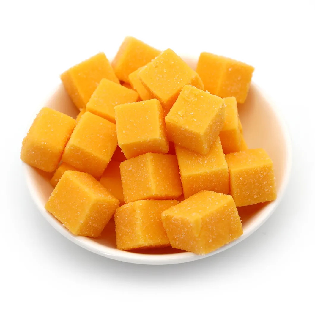 Good Quality Soft Cubes 500g Per Bottle Mango Candy