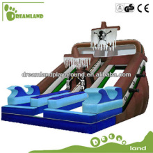 Inflatable Pirate Ship Jump Slide Combo