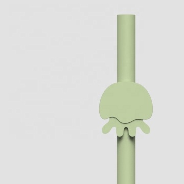 LFGB Certified Children Silicone Straw Long Flexible 20cm Top Quality