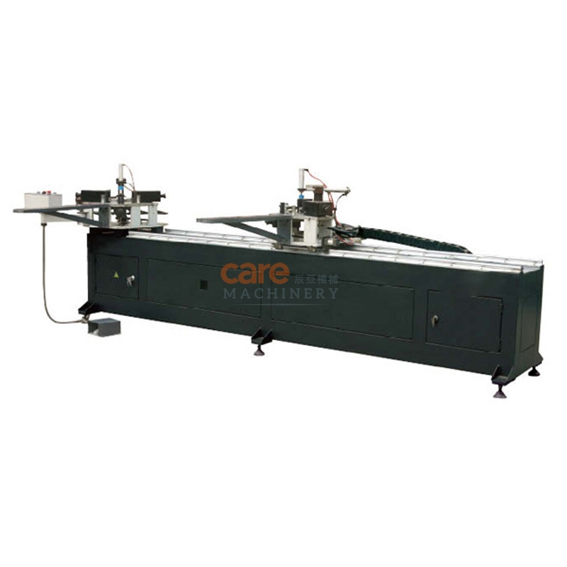 Aluminum doors and windows four head corner crimping machine