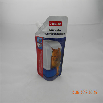 Custom printed color for high-quality pet litter spout-bag